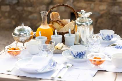 La Bastide de Moustiers - Moustiers-Sainte-Marie - Ducasse Hospitalité - Petit déjeuner