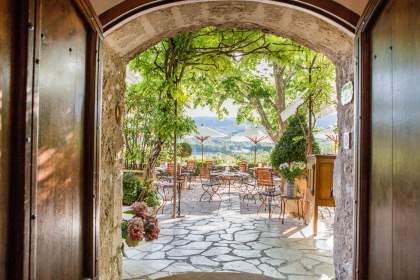 The Bastide de Moustiers - Moustiers-Sainte-Marie - Ducasse Hospitalité - Terrace